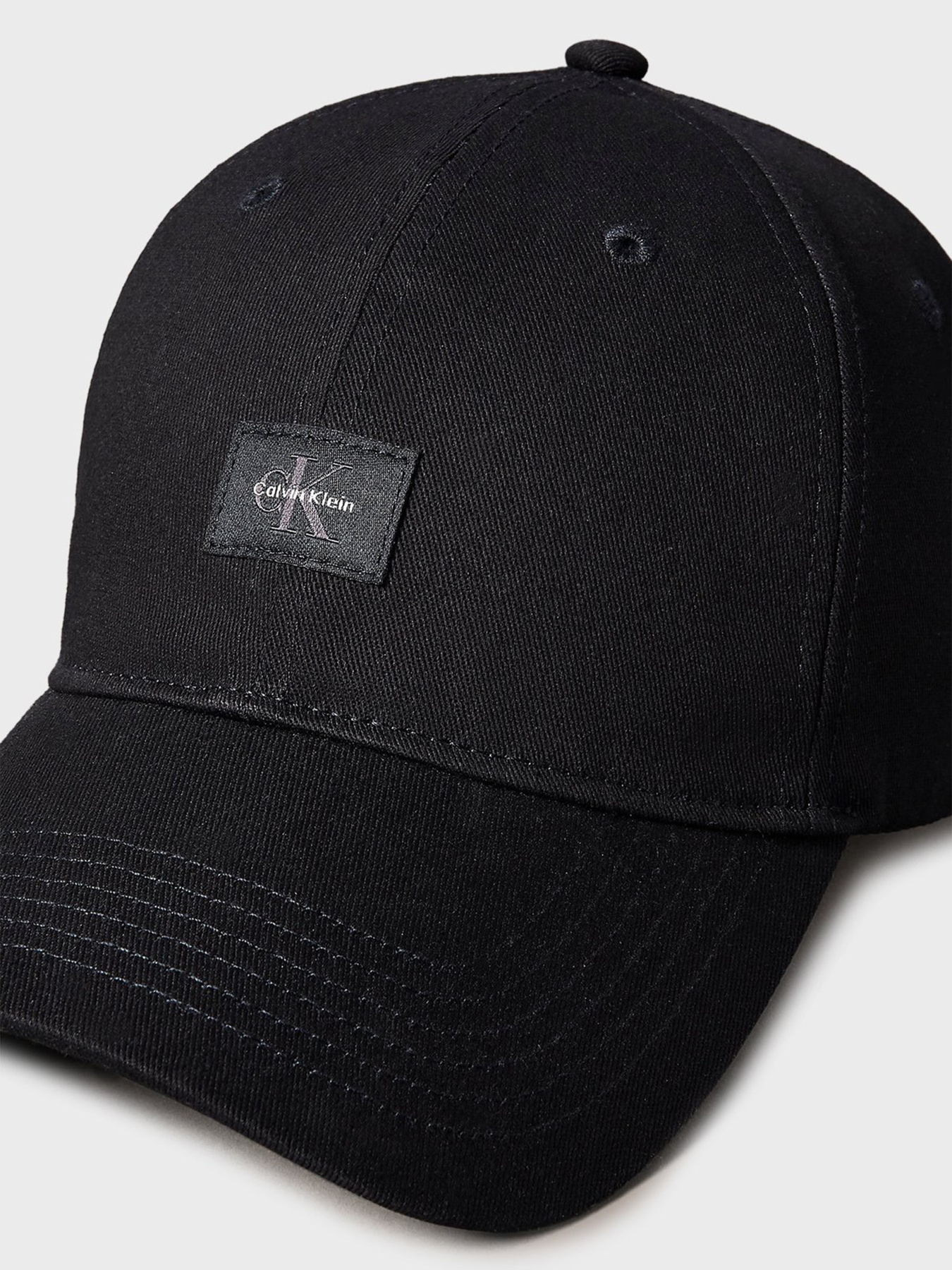 Кепка Calvin Klein MONOLOGO WOVEN PATCH BB CAP модель LV04D5077G-UB1 Фото