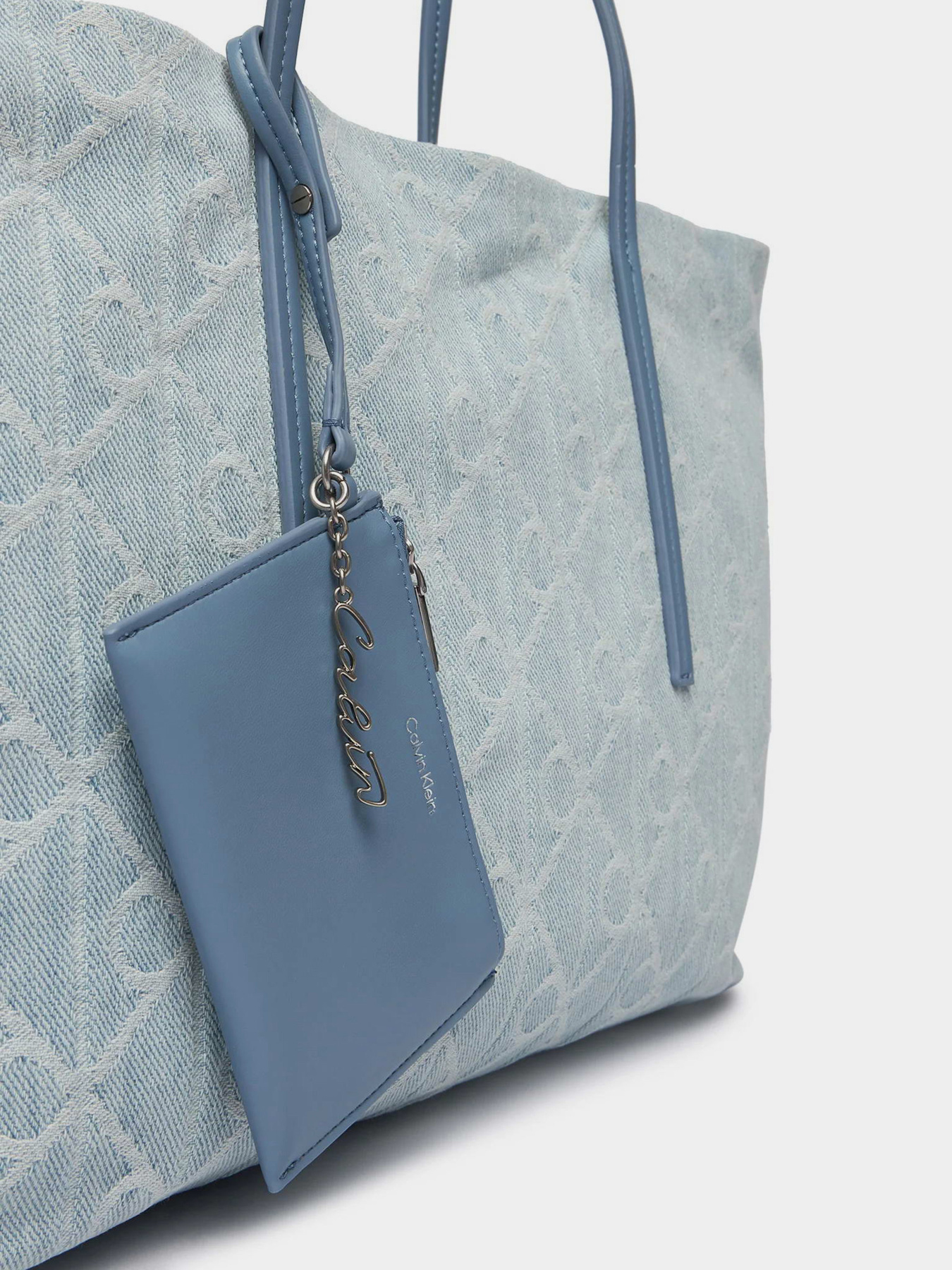 Сумки Calvin Klein EMBLEM AOP DENIM TOTE W/ POUCH модель LV04F3428G-YBZ Фото