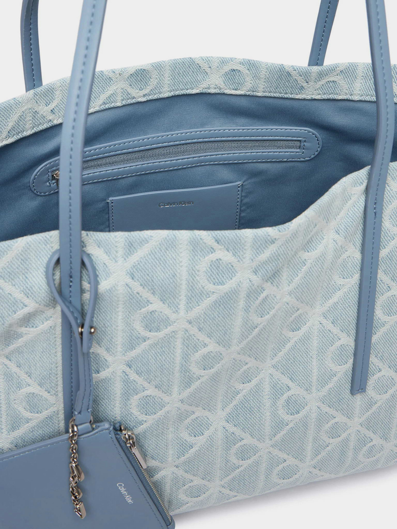 Сумки Calvin Klein EMBLEM AOP DENIM TOTE W/ POUCH модель LV04F3428G-YBZ Фото