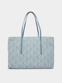 Сумки Calvin Klein EMBLEM AOP DENIM TOTE W/ POUCH модель LV04F3428G-YBZ Фото