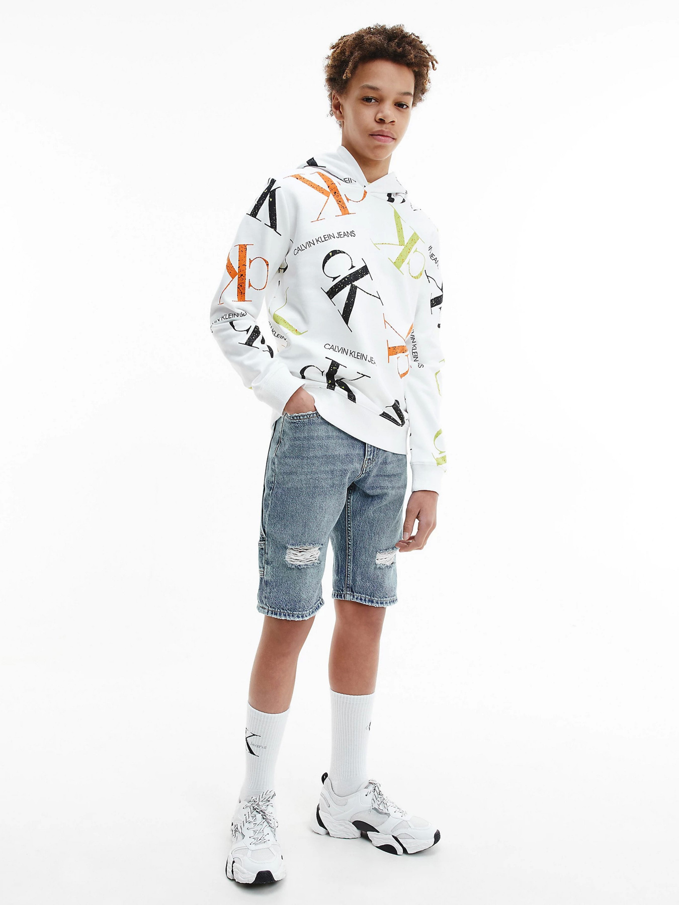 Худи Calvin Klein модель IB0IB00931-0LB Фото