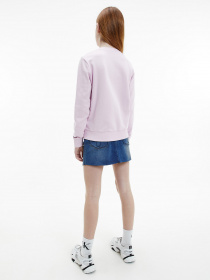 Свитшот Calvin Klein Organic Cotton Iridescent Logo модель IG0IG00752-VOW Фото
