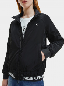 Бомбер Calvin Klein Logo Rib Light модель IG0IG00780-BEH Фото