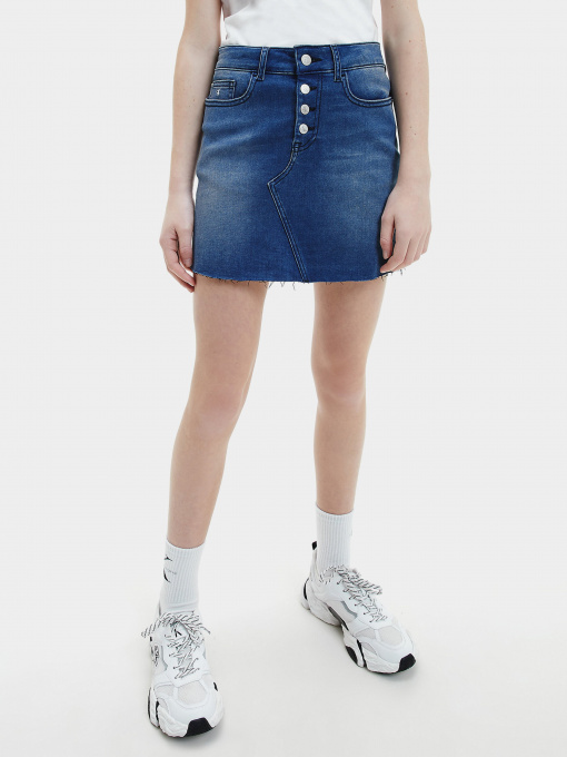 Джинсовая юбка Calvin Klein Aline модель IG0IG00789-1A4 Фото