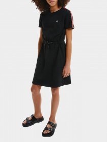 Платье миди Calvin Klein Logo Tape модель IG0IG00807-BEH Фото