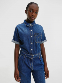 Джинсовый комбинезон Calvin Klein модель IG0IG00845-1BJ Фото