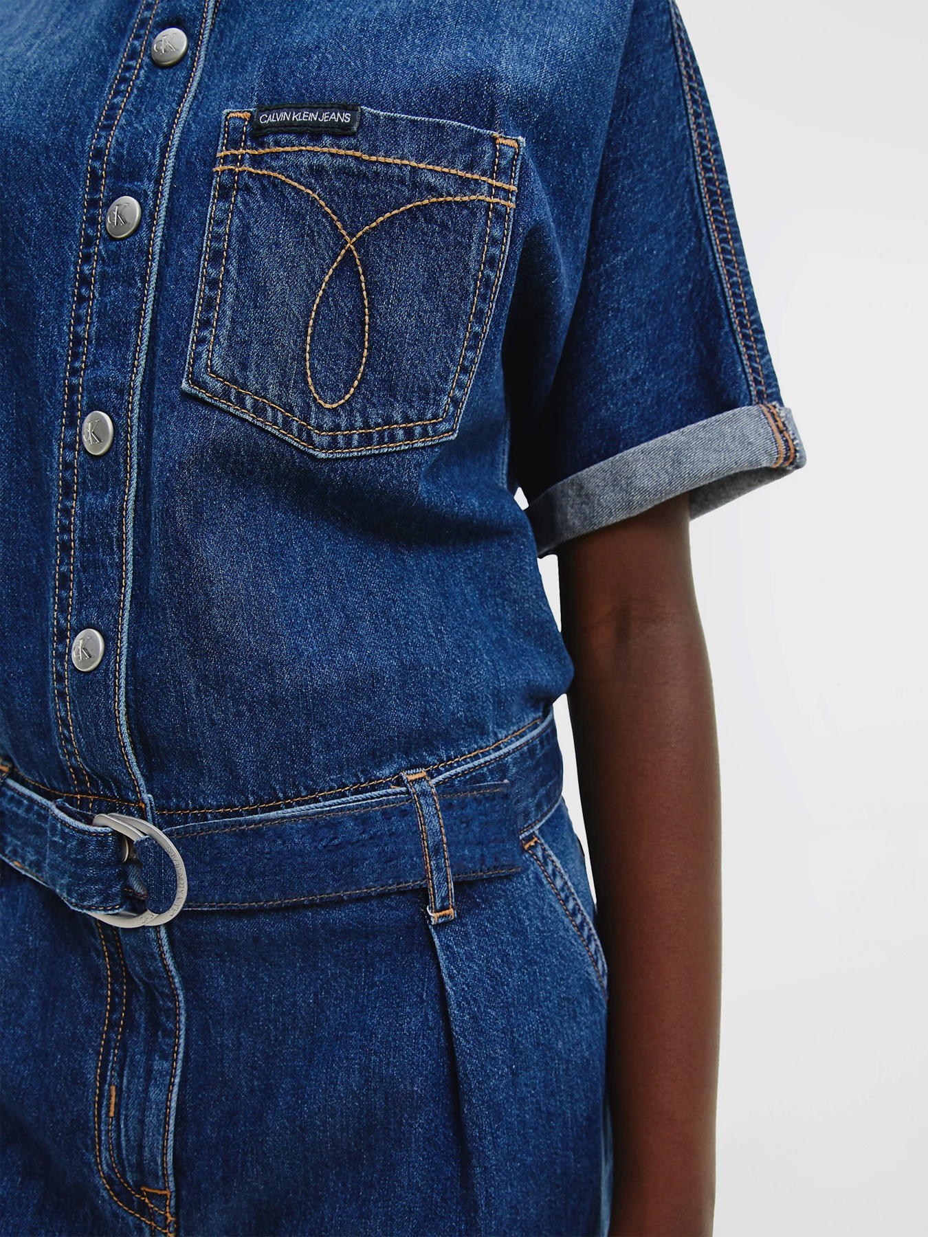 Джинсовий комбінезон Calvin Klein модель IG0IG00845-1BJ Фото