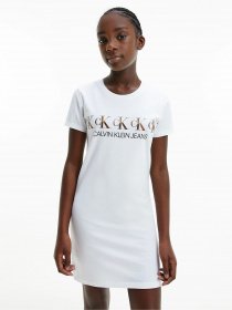 Платье-футболка Calvin Klein Repeat Foil модель IG0IG00911-YAF Фото