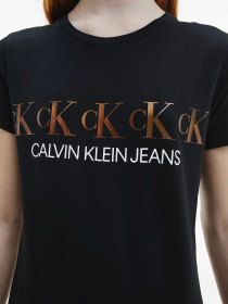 Платье-футболка Calvin Klein Repeat Foil модель IG0IG00911-BEH Фото