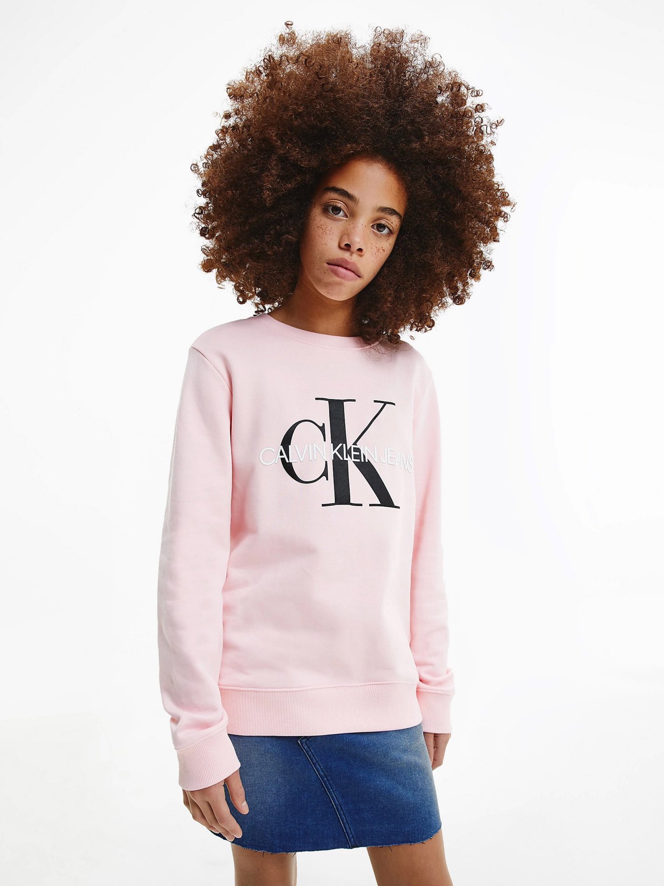 Світшот Calvin Klein Monogram Logo модель IU0IU00069-TIQ Фото