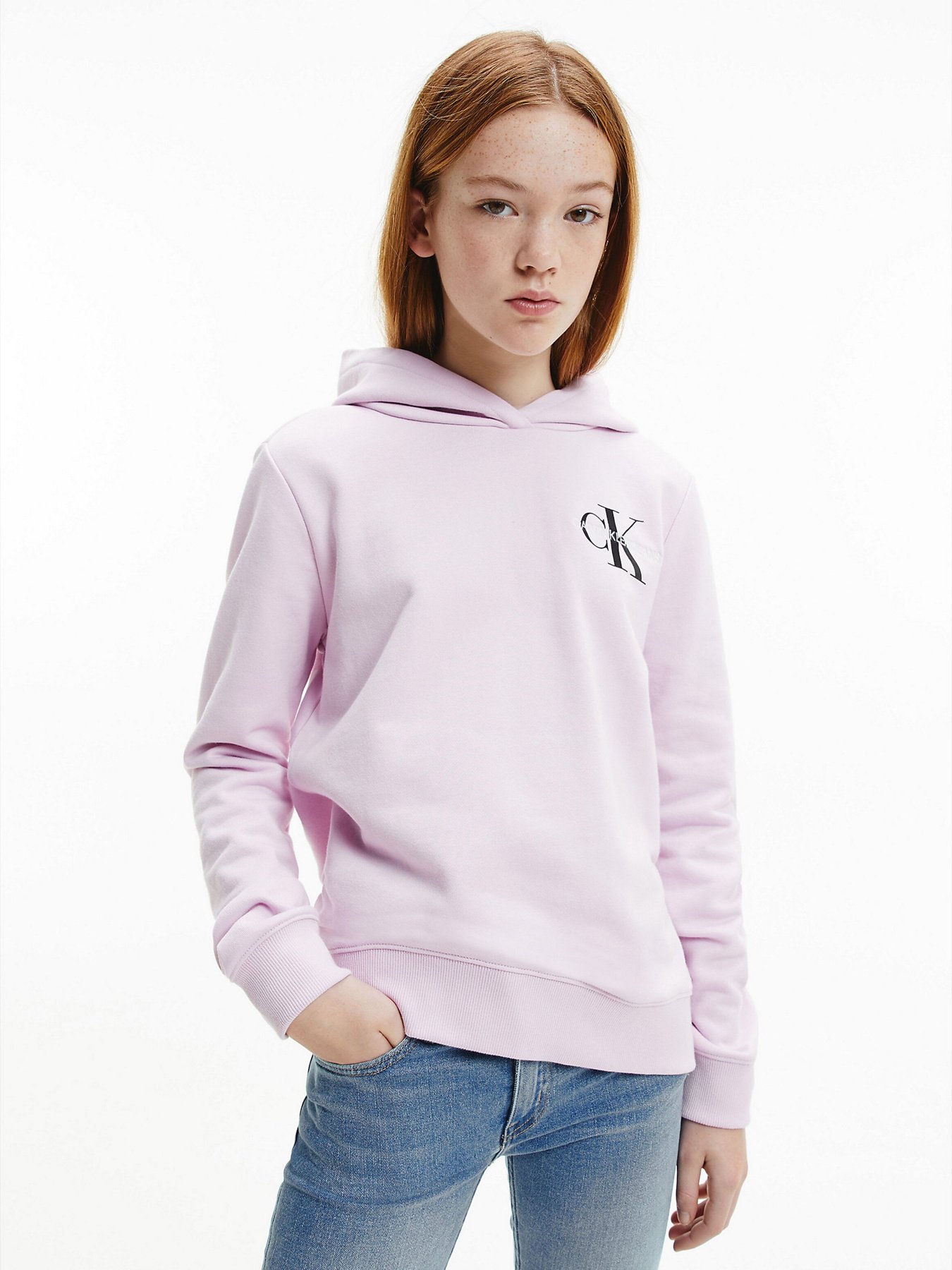 Свитшот Calvin Klein Unisex Small Monogram модель IU0IU00164-VOW Фото