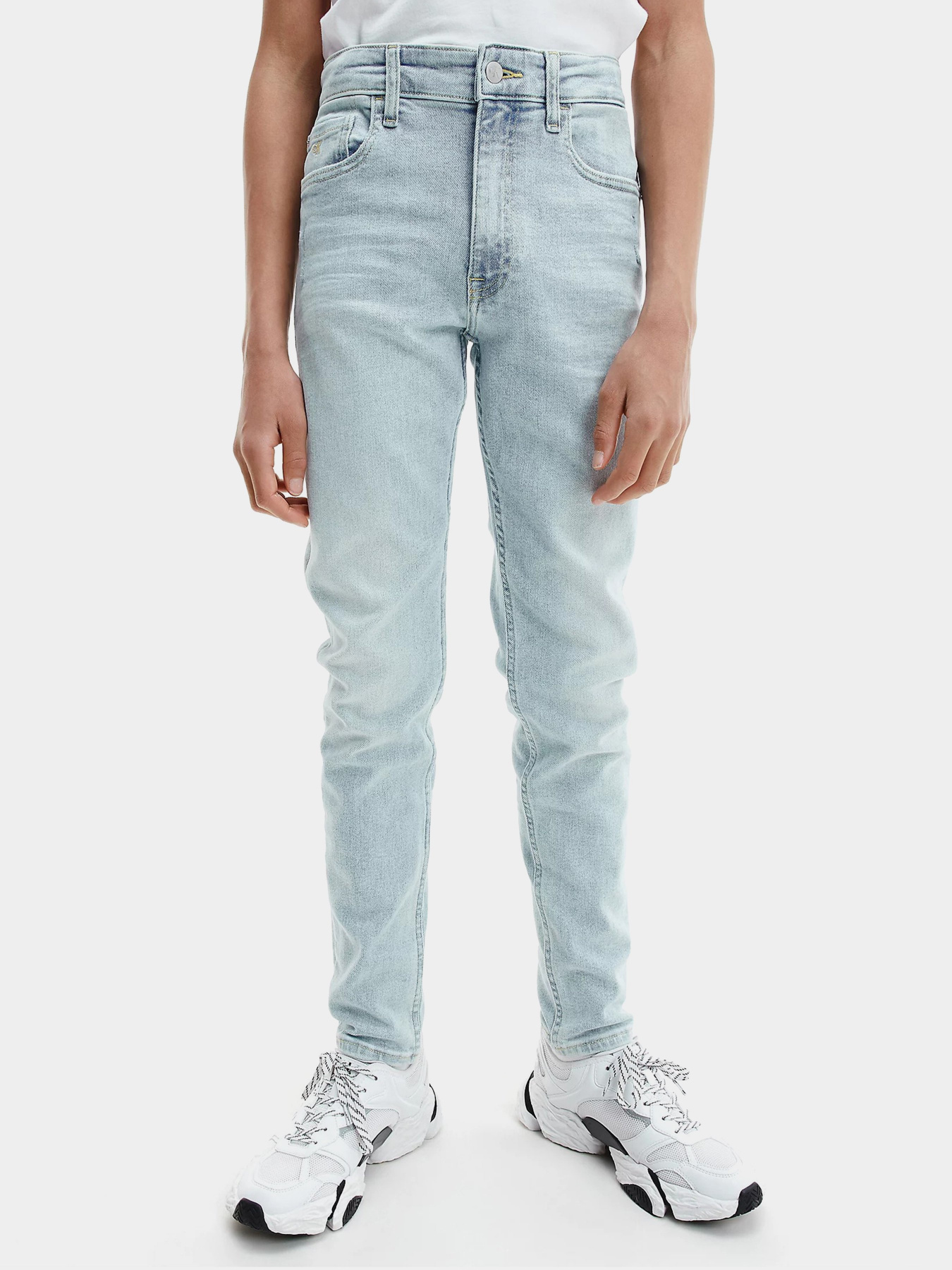 Зауженные джинсы Calvin Klein модель IB0IB00414-1A4 Фото