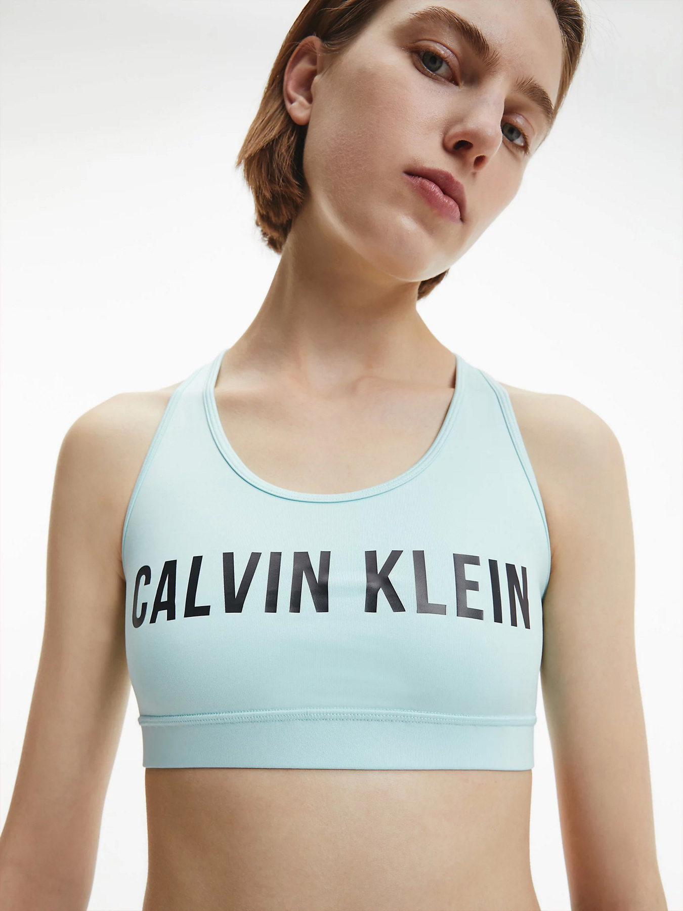 Топ спортивный Calvin Klein Medium Support модель 00GWF0K157-401 Фото