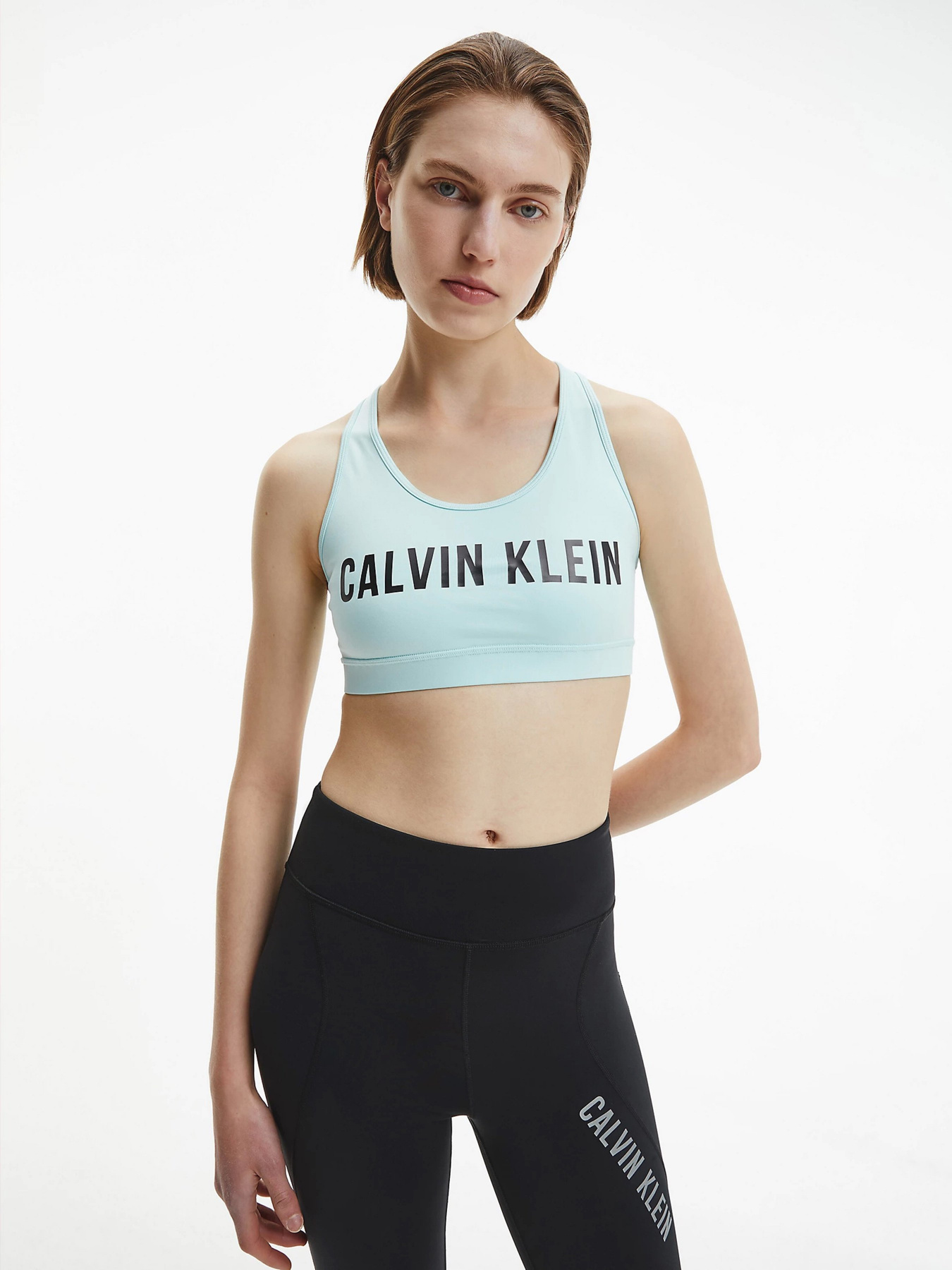 Топ спортивный Calvin Klein Medium Support модель 00GWF0K157-401 Фото