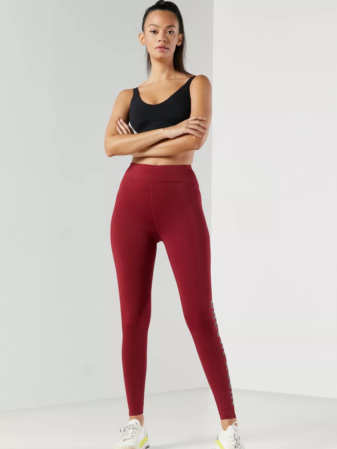 Леггинсы спортивные Calvin Klein модель 00GWF0L637-625 Фото