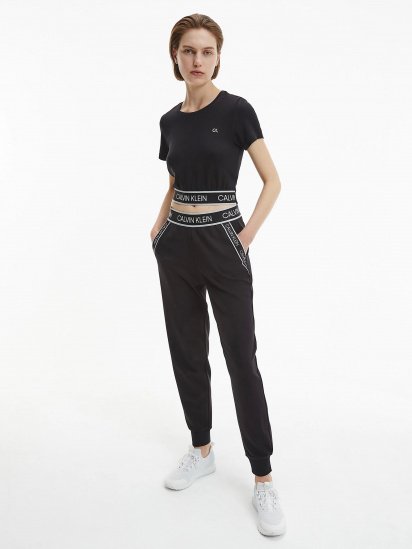 Футболка спортивна Calvin Klein Mesh Back Cropped модель 00GWS1K132-007 — фото 4 - INTERTOP