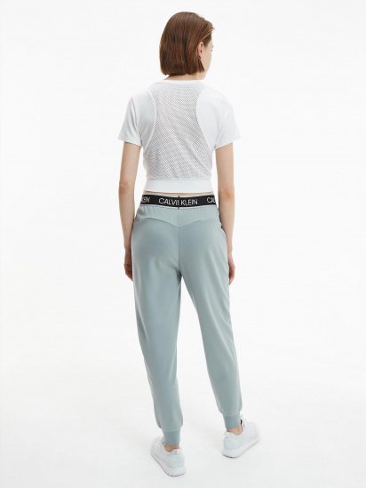 Футболка Calvin Klein Mesh Back Cropped модель 00GWS1K132-100 — фото - INTERTOP