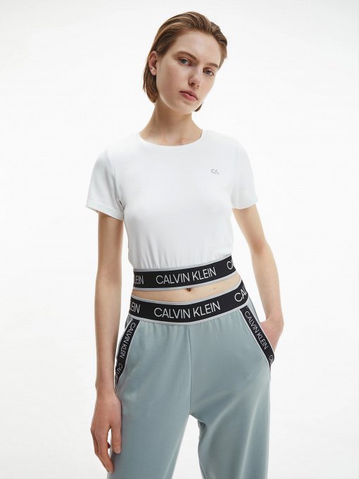 Футболка Calvin Klein Mesh Back Cropped модель 00GWS1K132-100 Фото