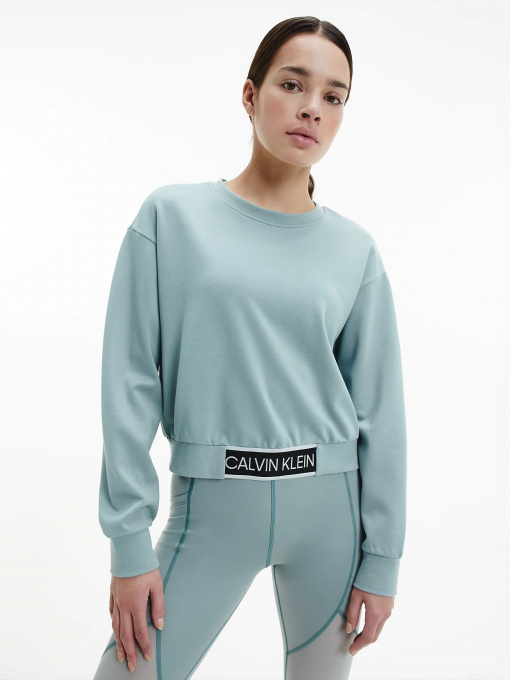 Свитшот Calvin Klein Croppped модель 00GWS1W368-314 Фото