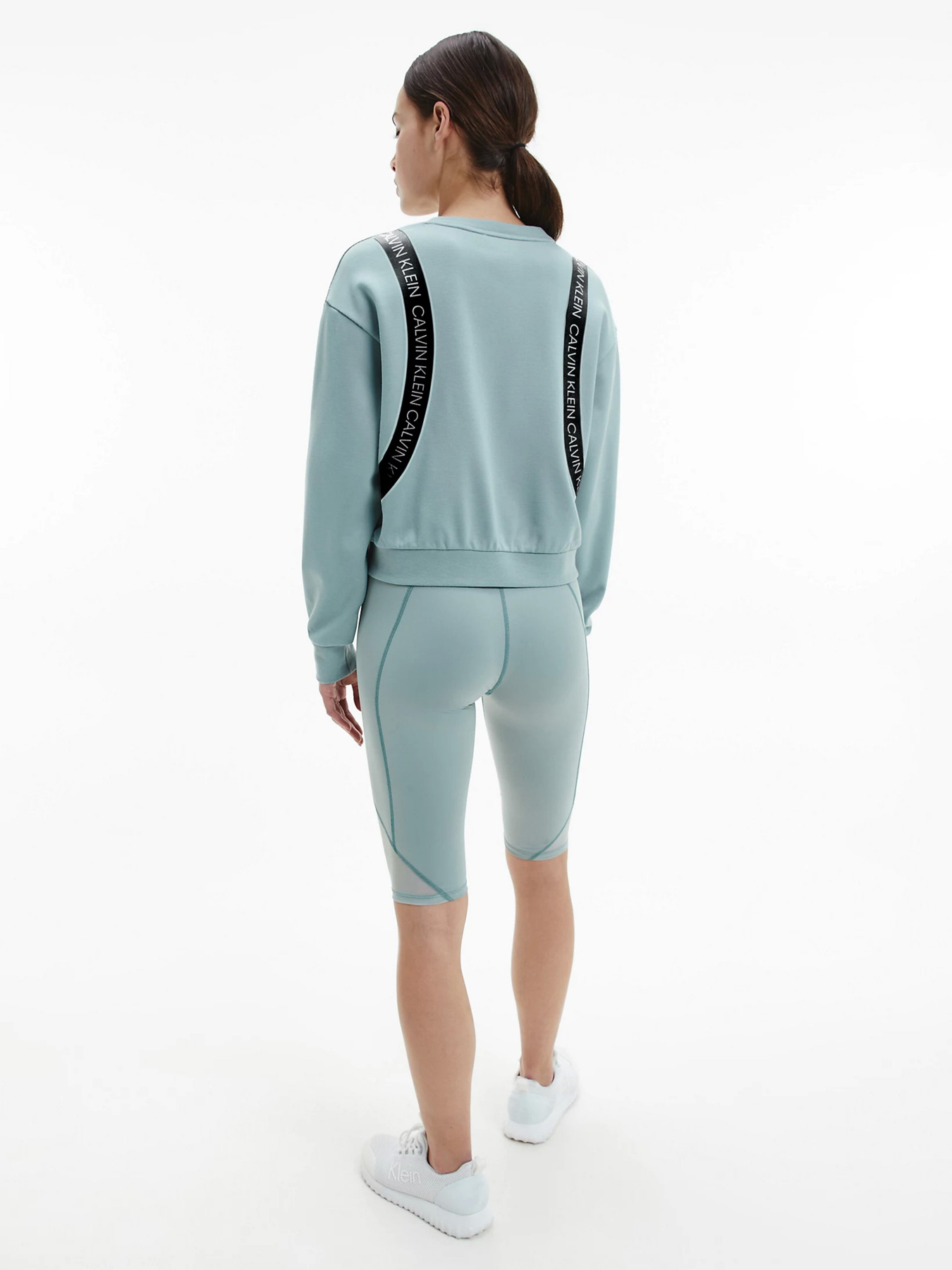 Світшот Calvin Klein Croppped модель 00GWS1W368-314 Фото