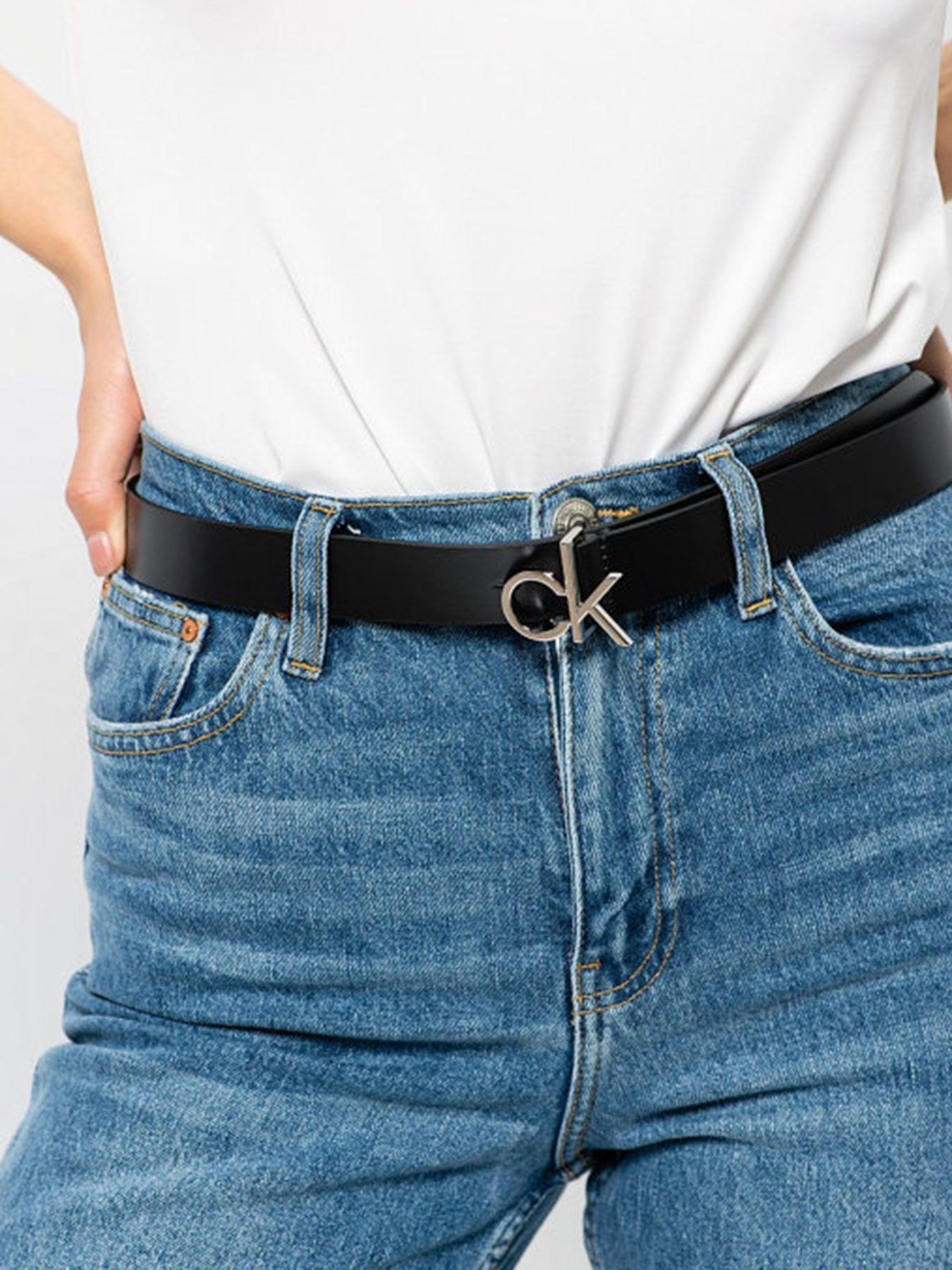 Ремінь Calvin Klein модель K60K606716_BAX0 Фото