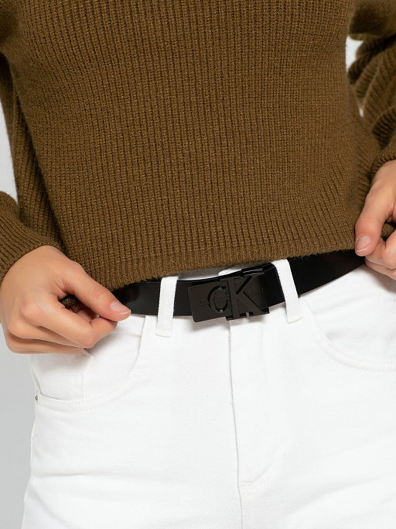 Ремені Calvin Klein модель K60K607610_BDS0 Фото