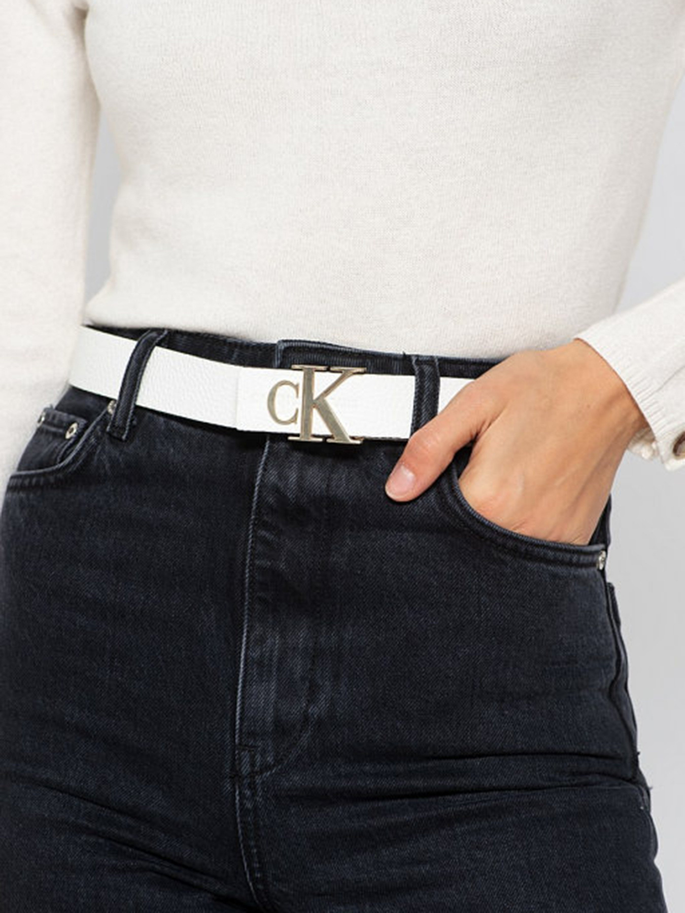 Ремни Calvin Klein модель K60K607610_YAF0 Фото