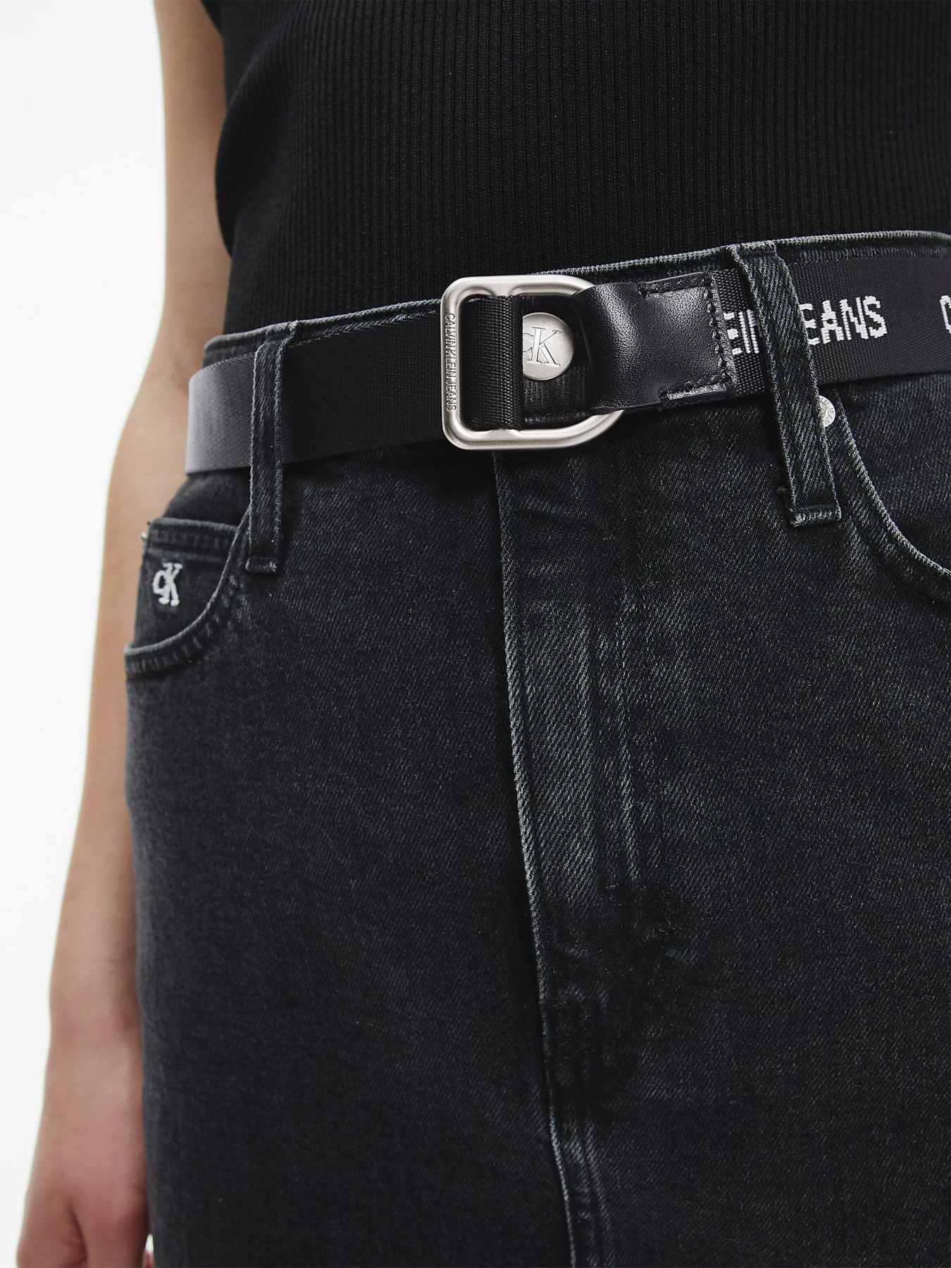 Ремень Calvin Klein Slider Webbing модель K60K608292_BDS Фото