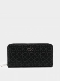Гаманець Calvin Klein Slim Z/A Lg Monogram модель K60K608326_0GJ Фото