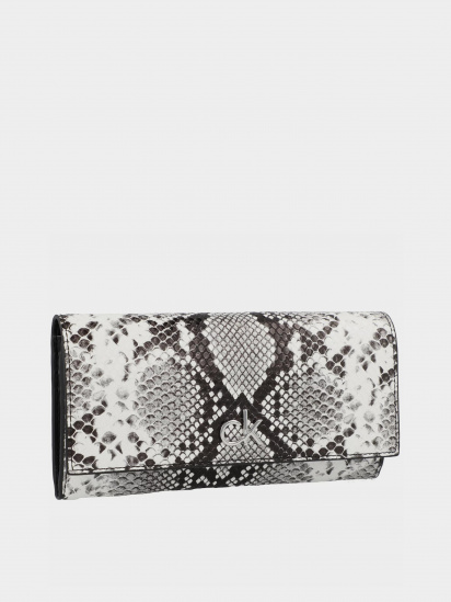 Гаманець Calvin Klein Re-Lock Trifold Lg Python модель K60K608327_0GK — фото - INTERTOP