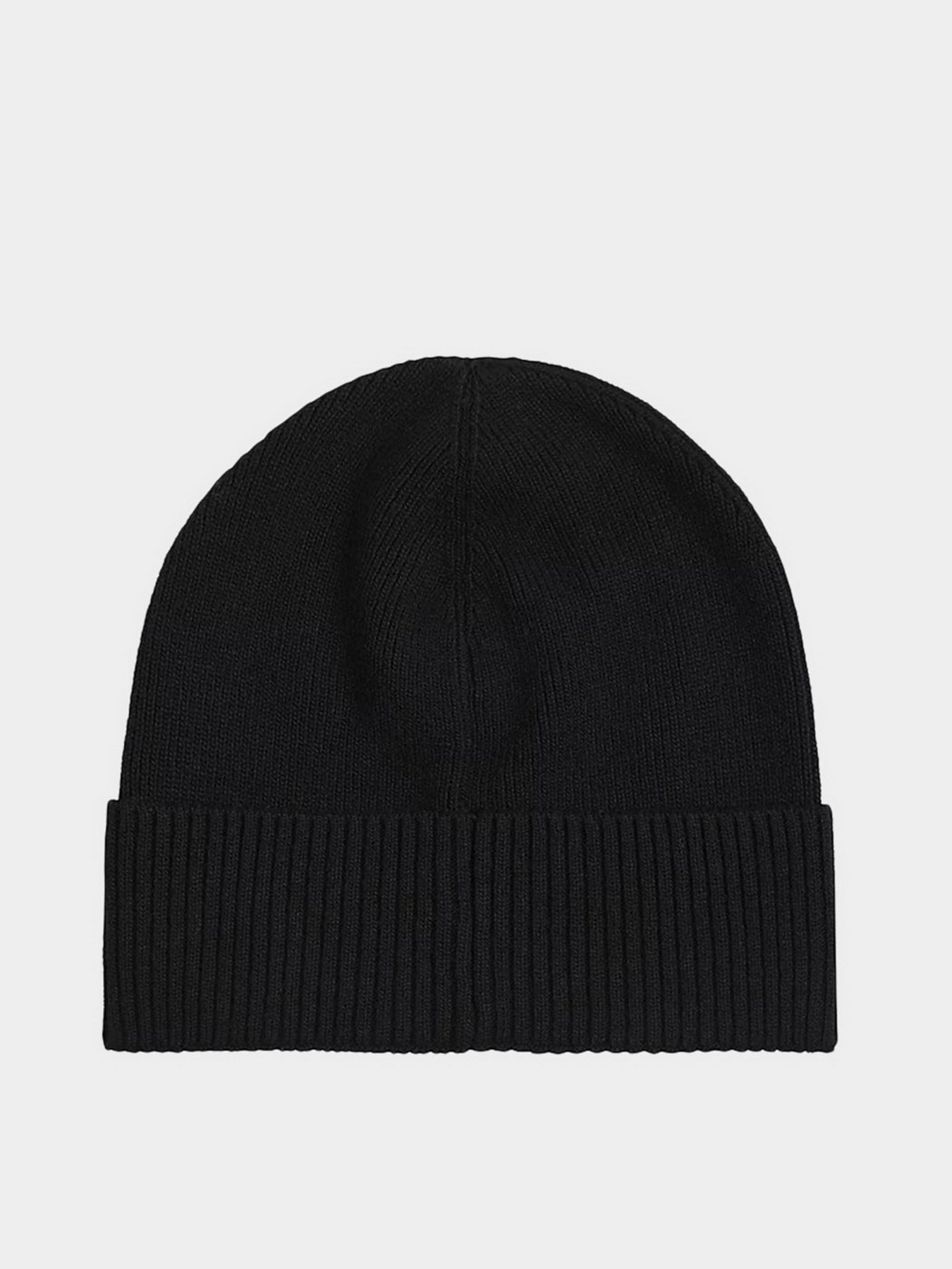 Шапка Calvin Klein Ttw Patch Rib модель K50K507529_BAX Шапка Calvin Klein Ttw Patch Rib модель K50K507529_BAX Фото