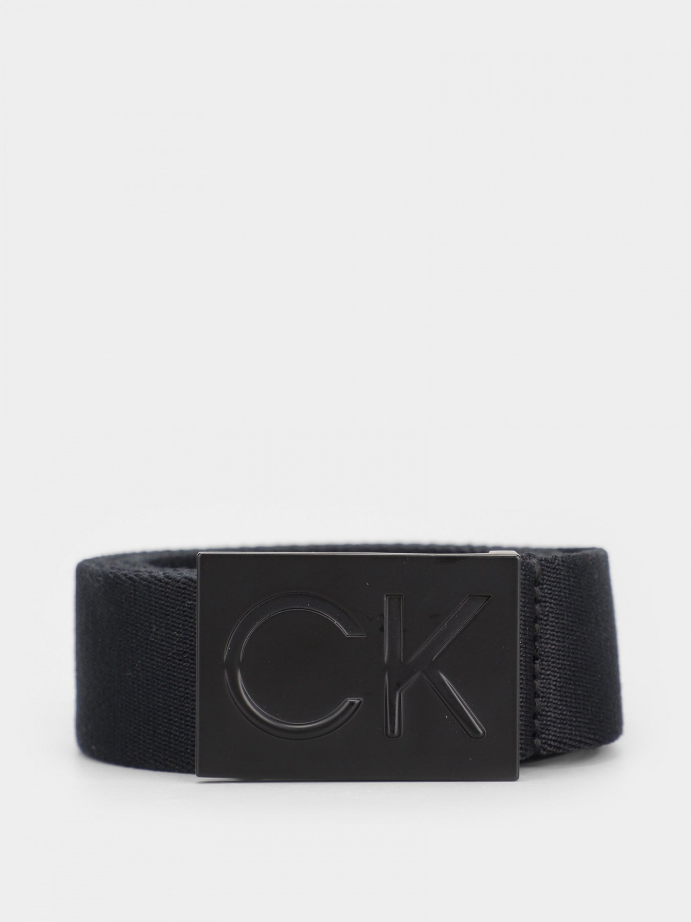 Ремень Calvin Klein Inkleined Plaque Webbing модель K50K508155_BAX Фото