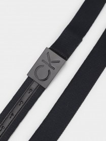 Ремень Calvin Klein Inkleined Plaque Webbing модель K50K508155_BAX Фото