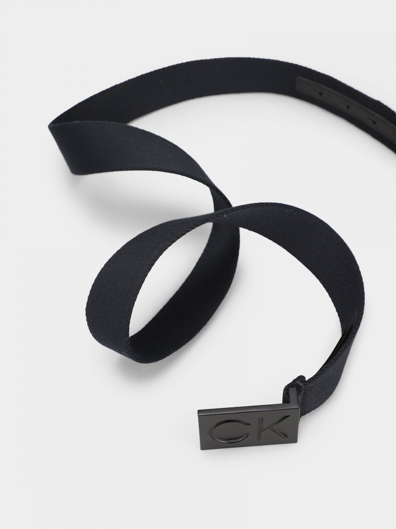 Ремінь Calvin Klein Inkleined Plaque Webbing модель K50K508155_BAX Фото