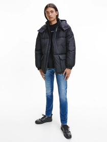 Кеди низькі Calvin Klein Cupsole Laceup Basket Sock модель YM0YM00288-0GJ Фото