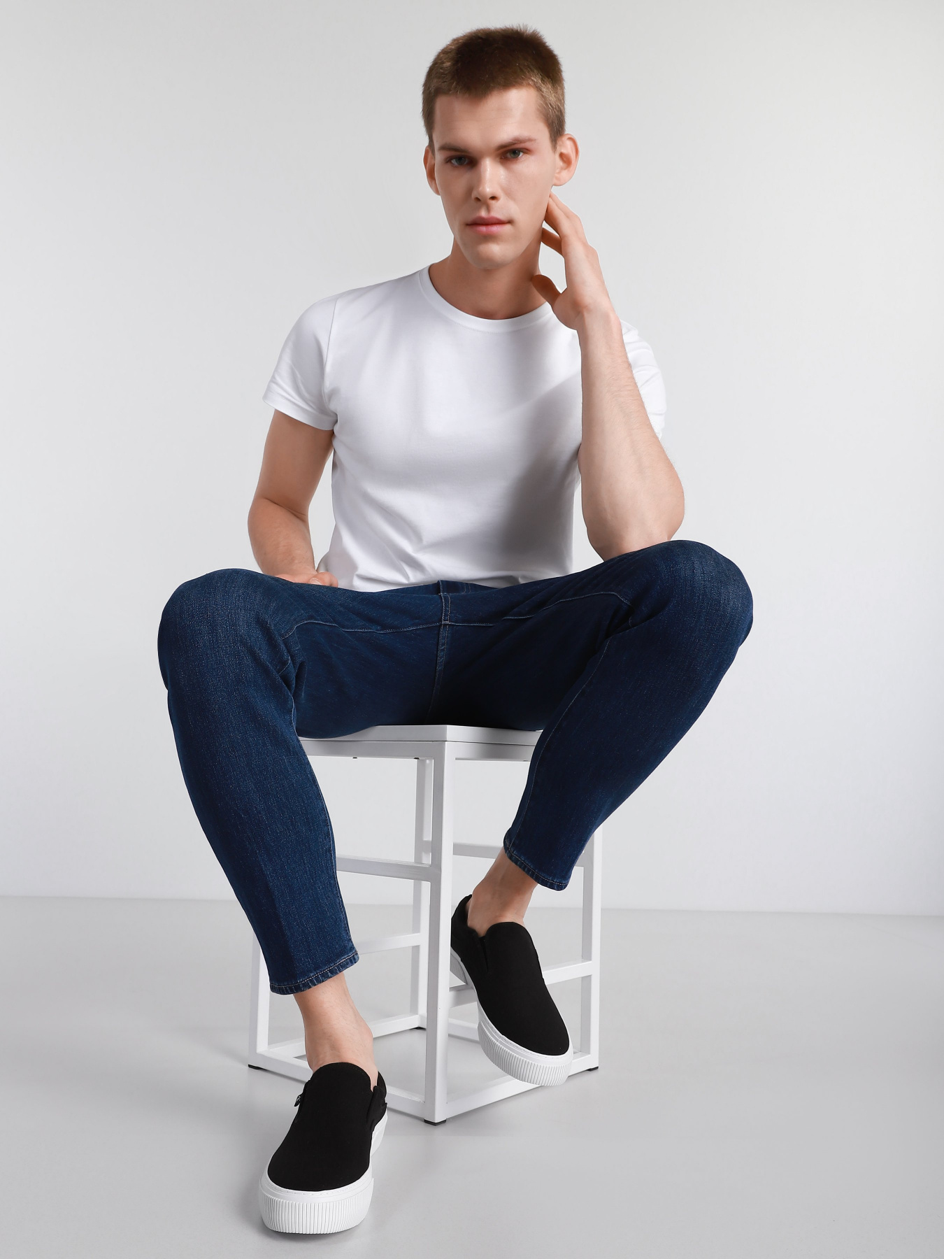 Слипоны Calvin Klein модель YM0YM00024-BDS Фото