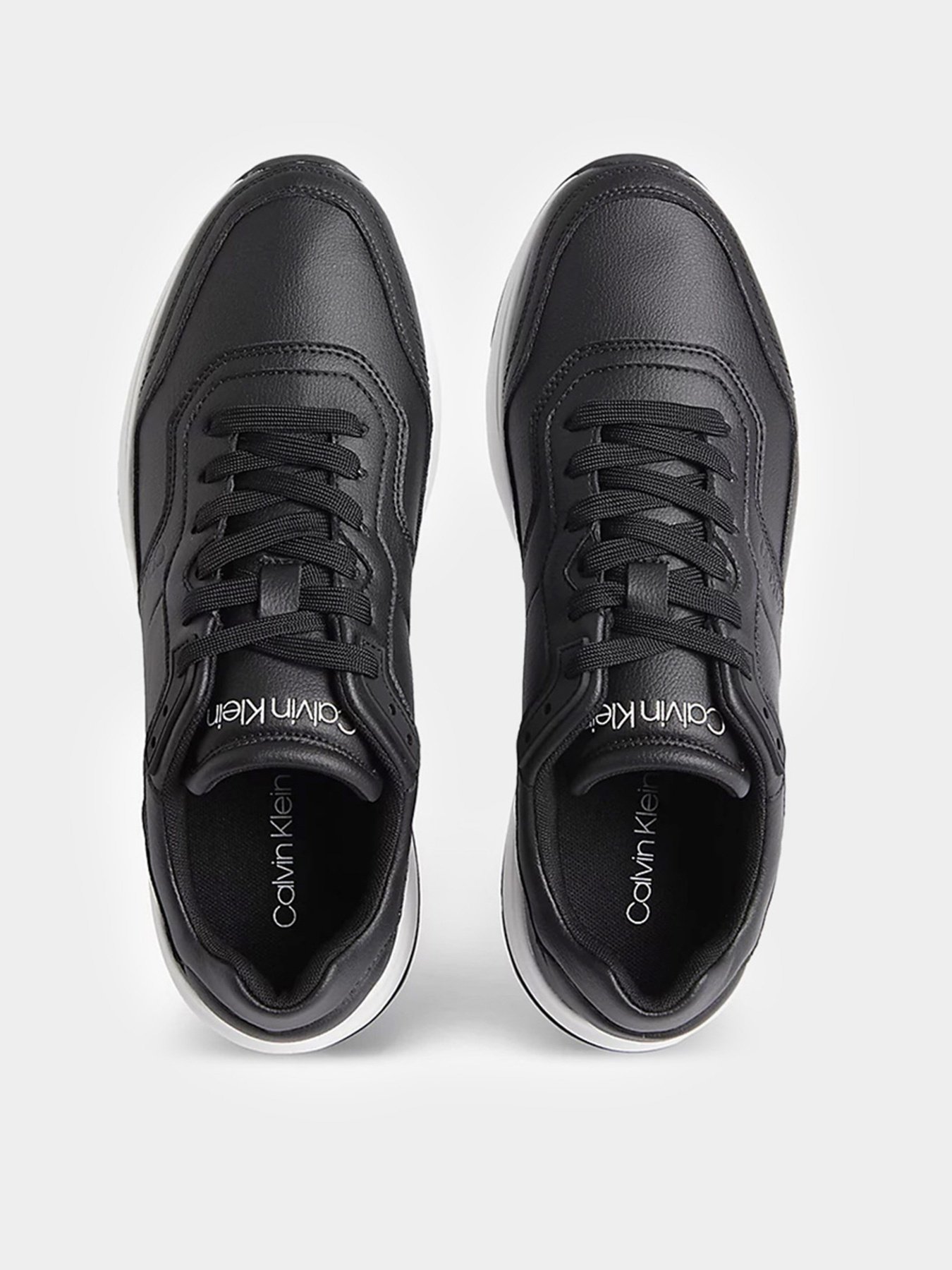 Кроссовки Calvin Klein Low Top Vegan Platform Trainers модель HM0HM00488-BAX Фото