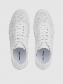 Кеды низкие Calvin Klein Low Top Lace Up Lth модель HM0HM00471-01S Фото