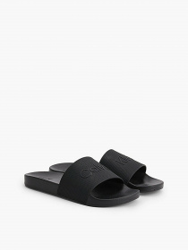 Шльопанці Calvin Klein Pool Slide Rubber модель HM0HM00636-BEH Фото