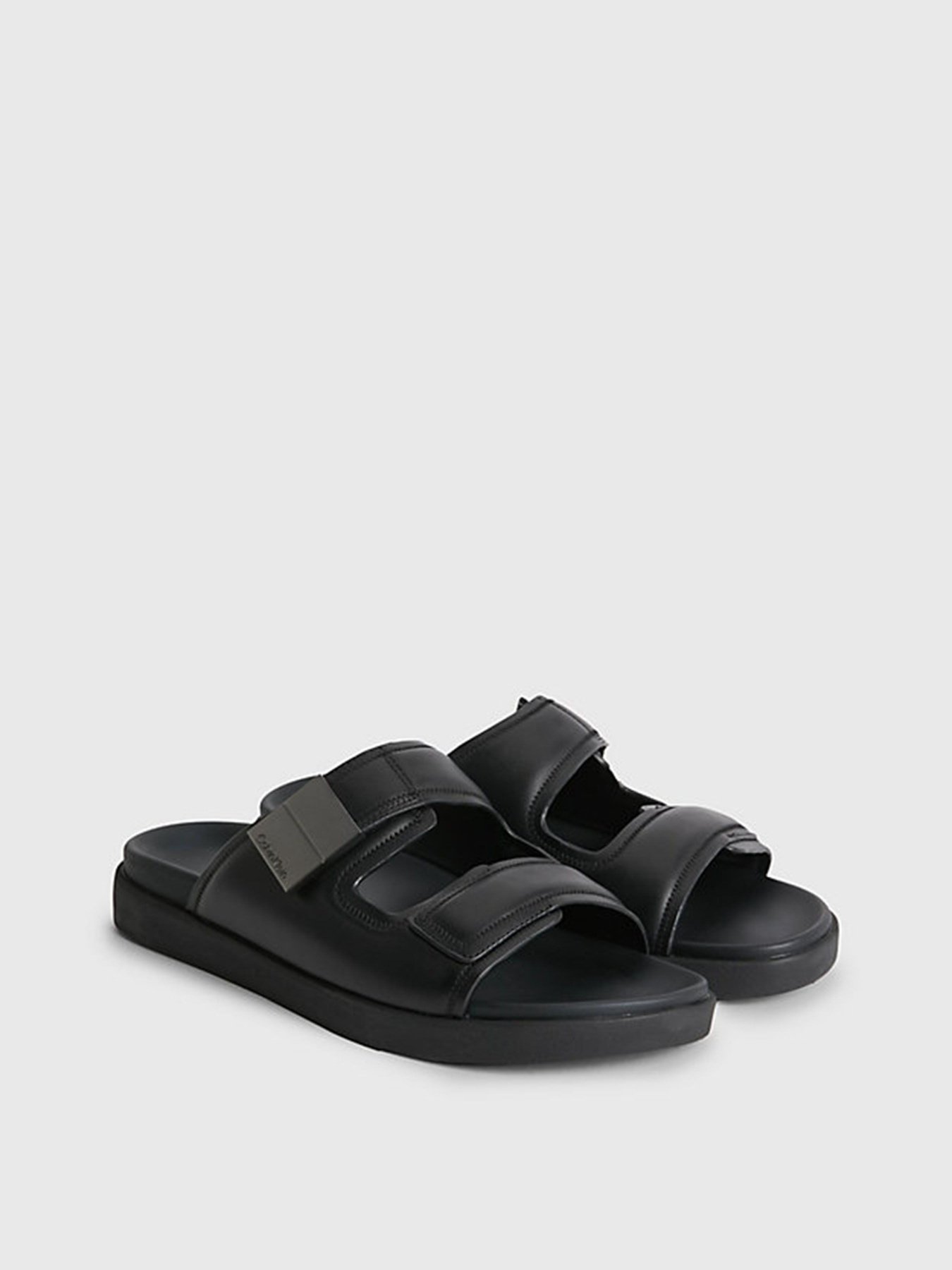 Шльопанці Calvin Klein Double Strap Sandal модель HM0HM00945-BEH Фото