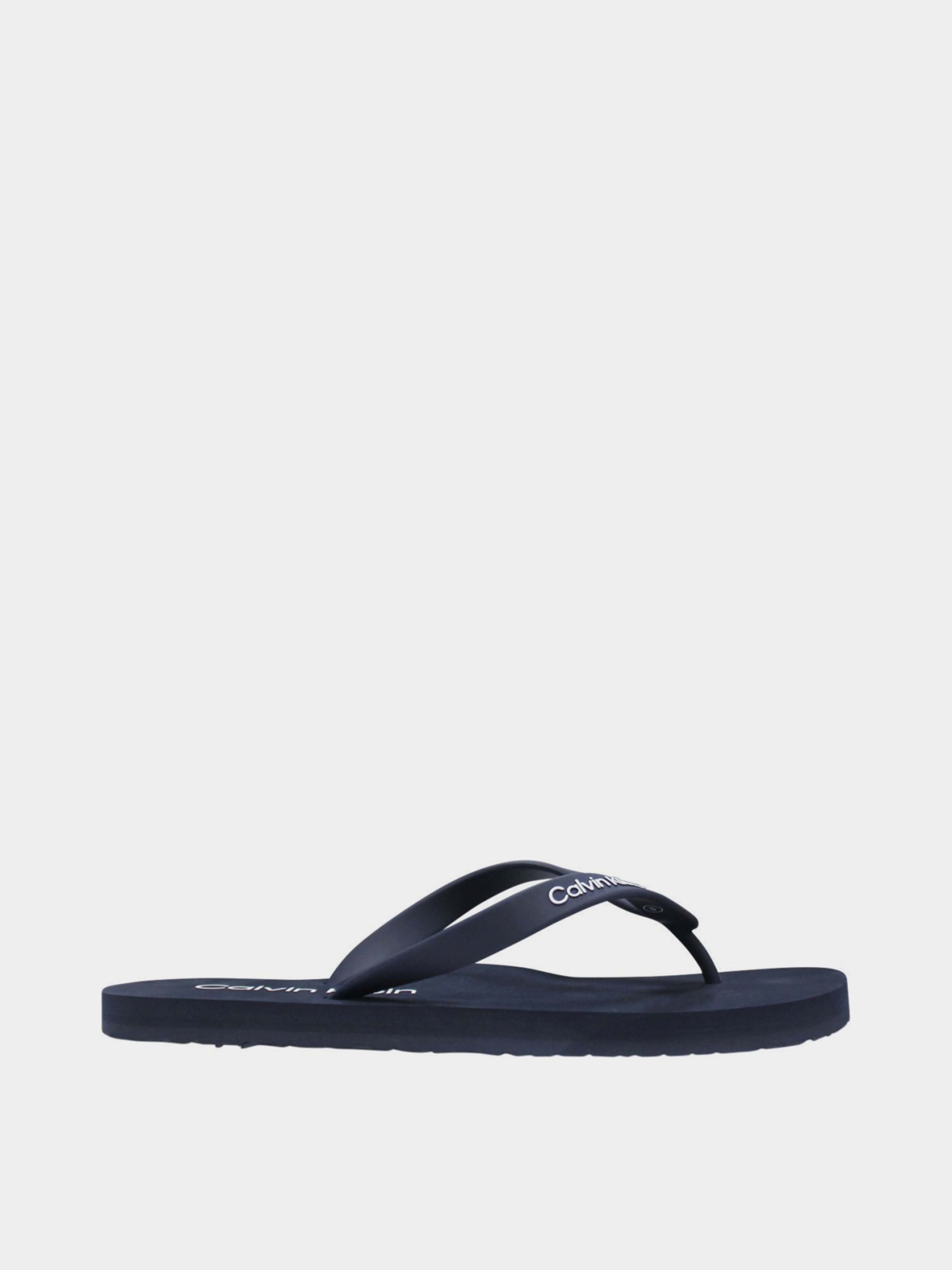 Чоловічі В'єтнамки Calvin Klein Flip Flop Rubber (CKM189) колір синій, матеріал термополіуретан (тпу)