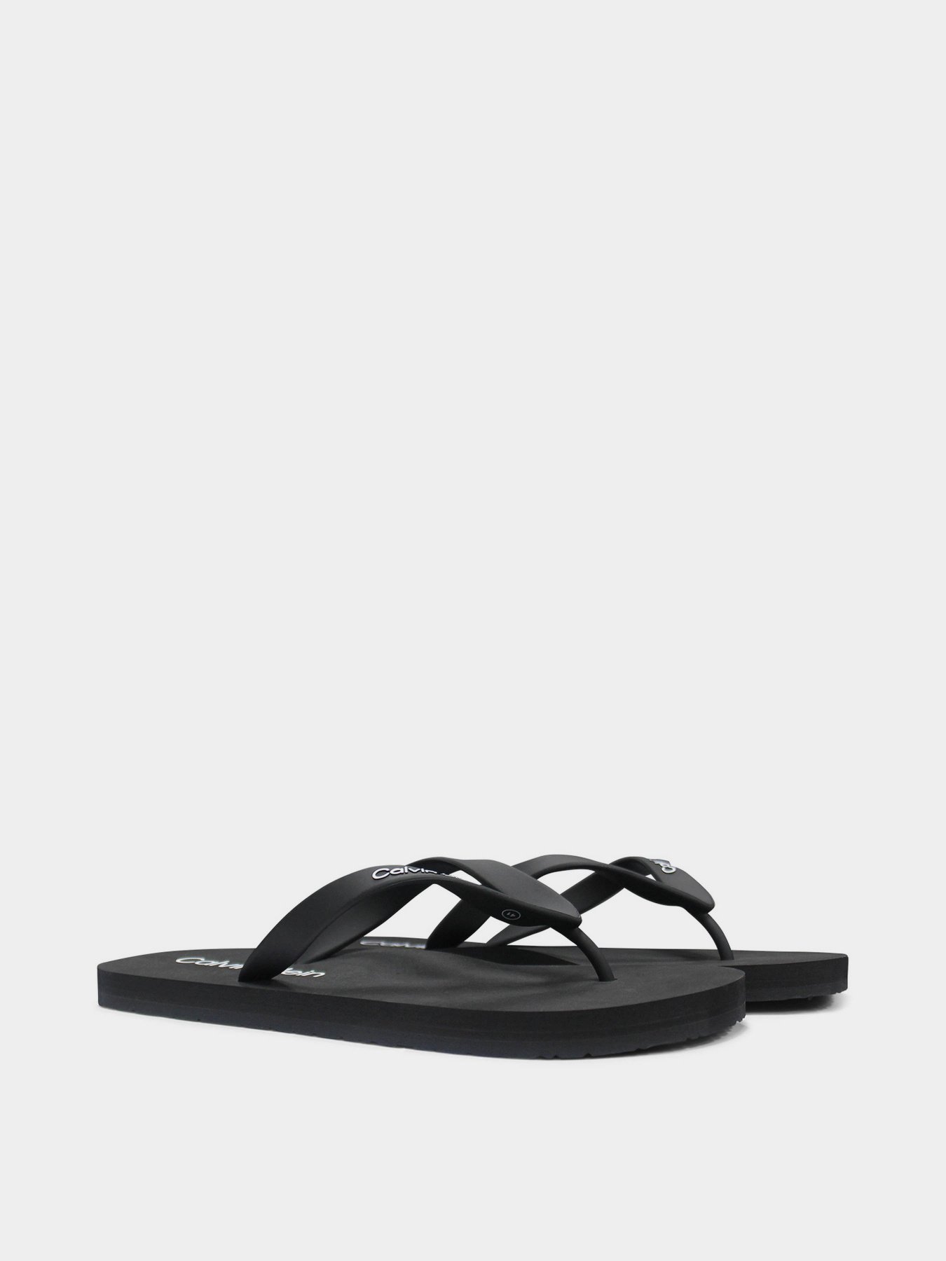 Вьетнамки Calvin Klein Flip Flop Rubber модель HM0HM00956-BEH Фото