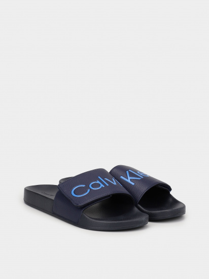 Шльопанці Calvin Klein Adj Pool Slide Pu модель HM0HM00957-DW4 — фото 3 - INTERTOP