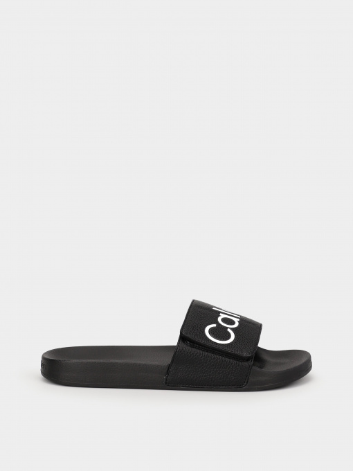Шлепанцы Calvin Klein Adj Pool Slide Pu модель HM0HM00957-BEH Фото