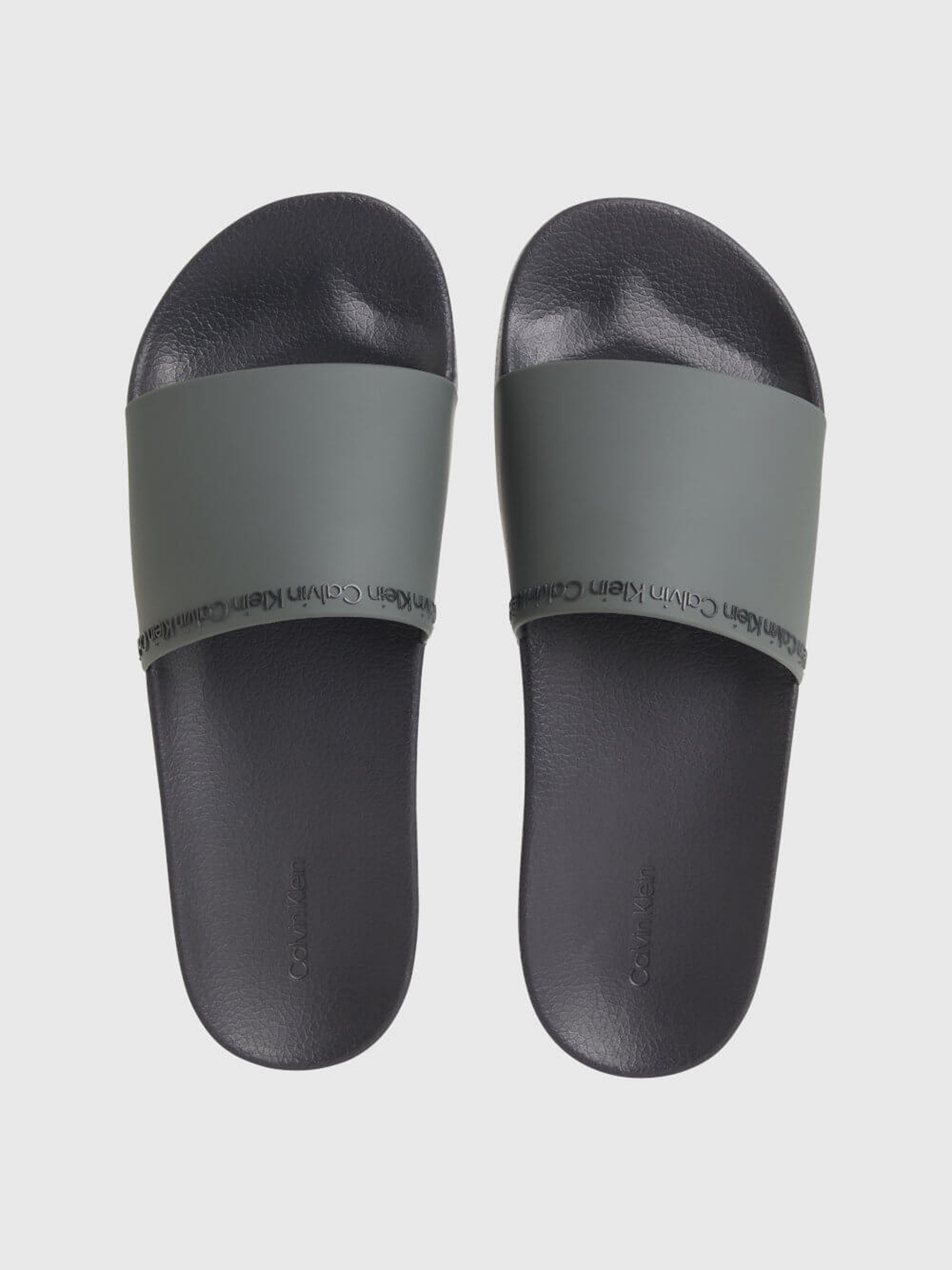 Шлепанцы Calvin Klein Pool Slide Rubber модель HM0HM00981-MRZ Фото