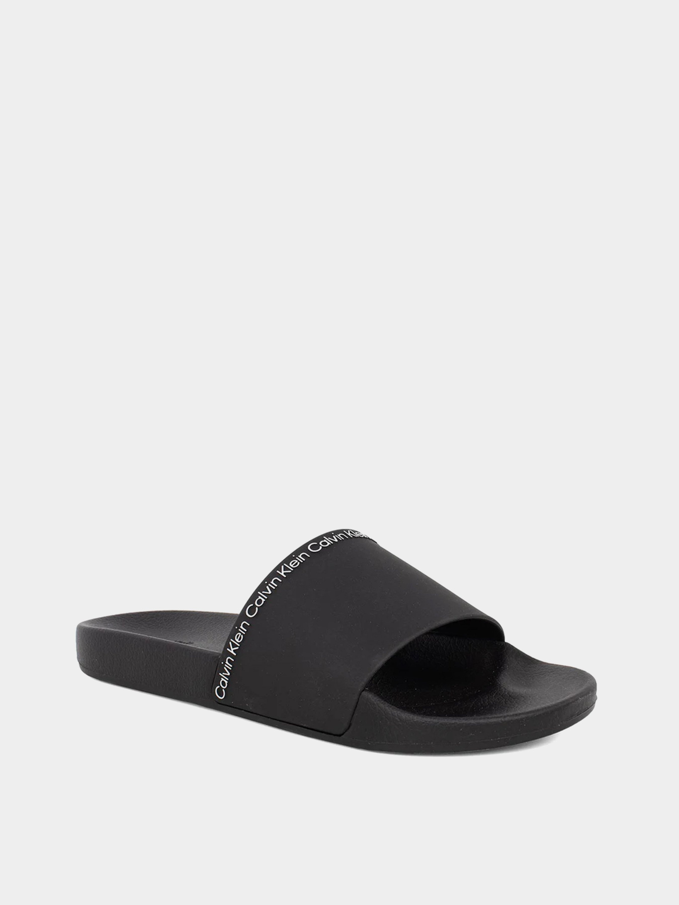 Шлепанцы Calvin Klein Pool Slide Rubber модель HM0HM00981-BEH Шлепанцы Calvin Klein Pool Slide Rubber модель HM0HM00981-BEH Фото