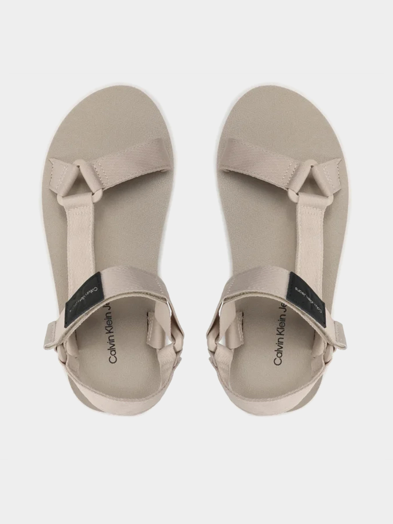 Сандалии Calvin Klein Prefresato Webbing Strap Badge модель YM0YM00639-ACF Фото