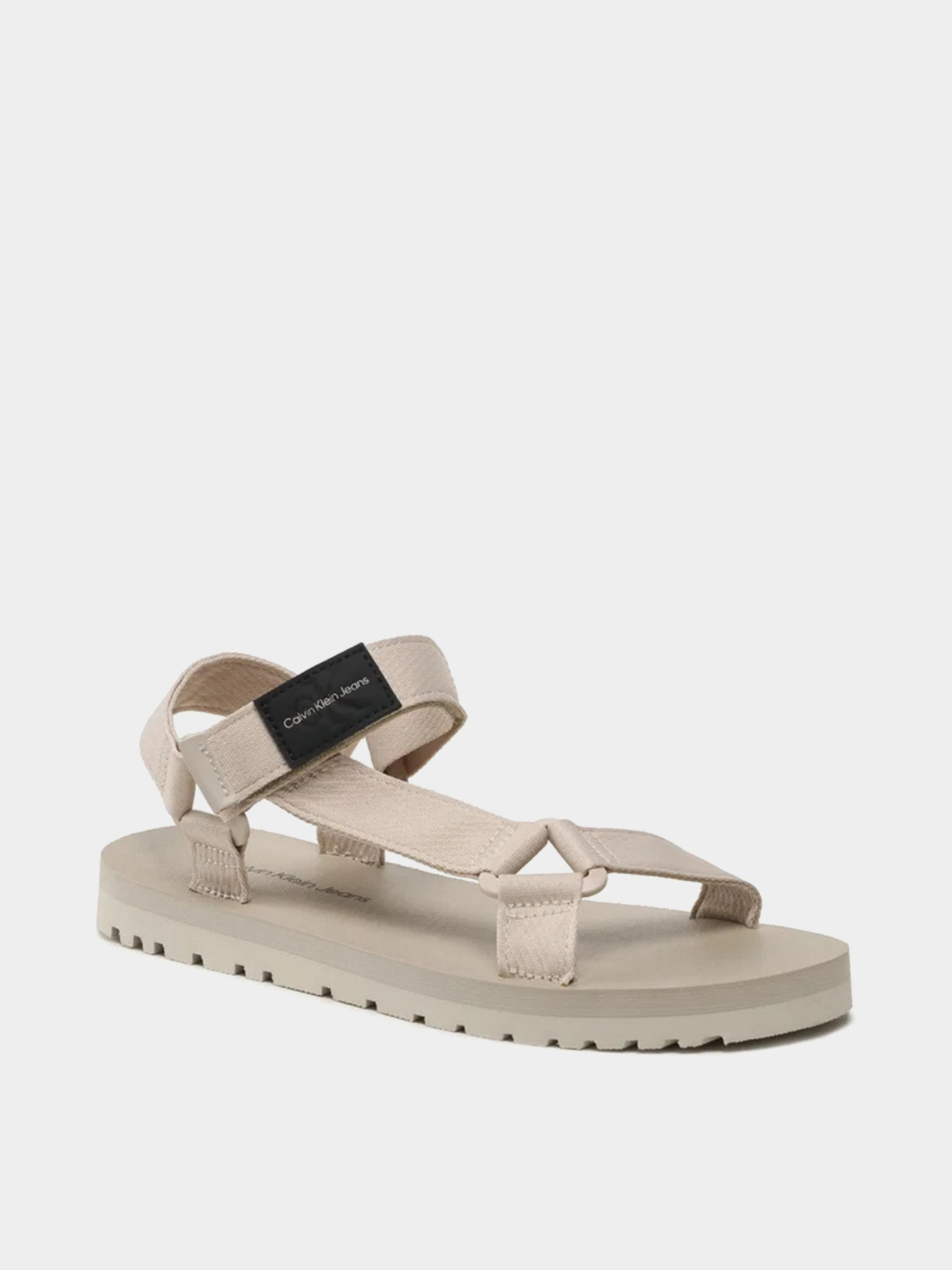 Сандалии Calvin Klein Prefresato Webbing Strap Badge модель YM0YM00639-ACF Фото