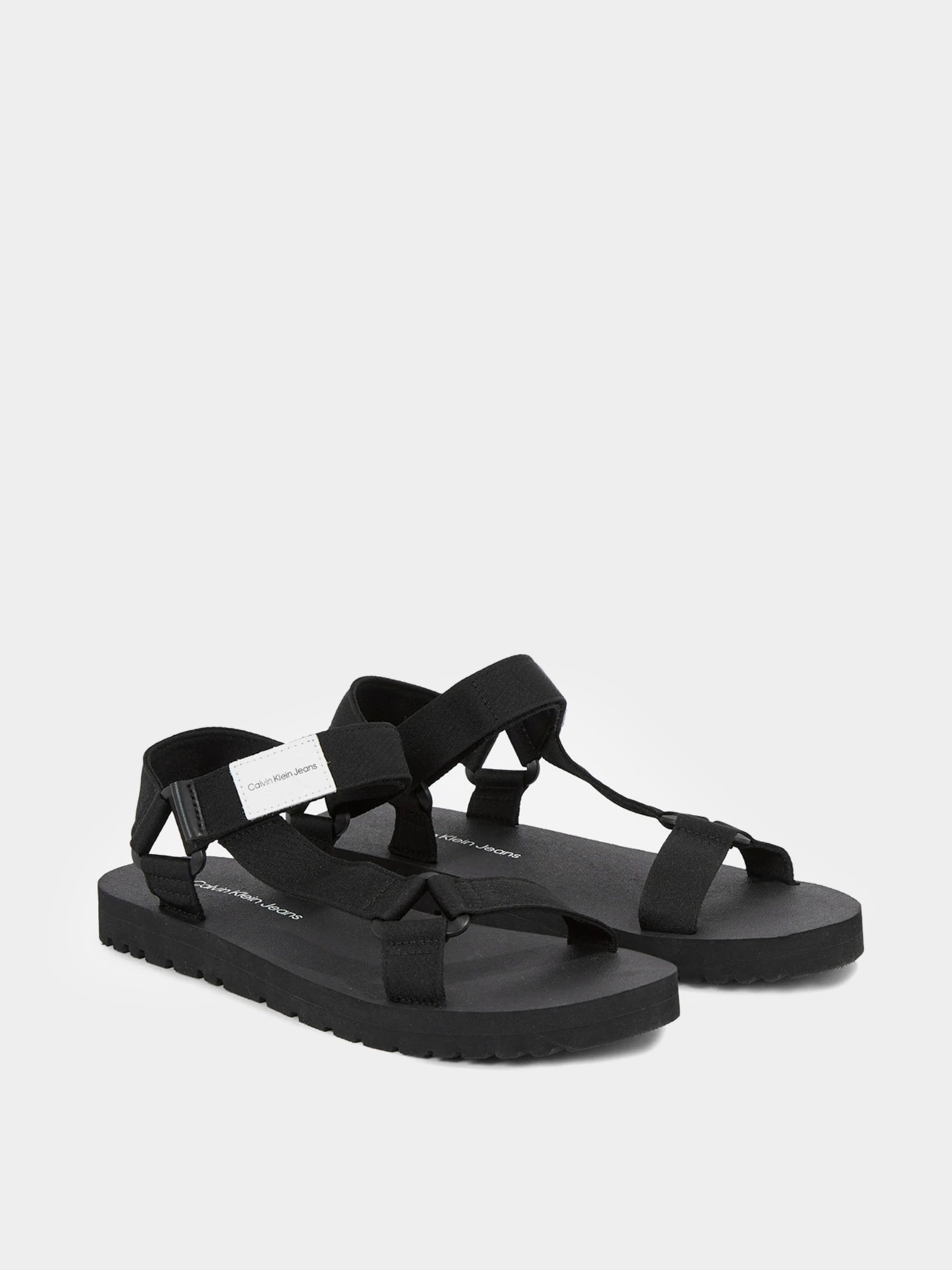 Сандалії Calvin Klein Prefresato Webbing Strap Badge модель YM0YM00639-BDS Фото