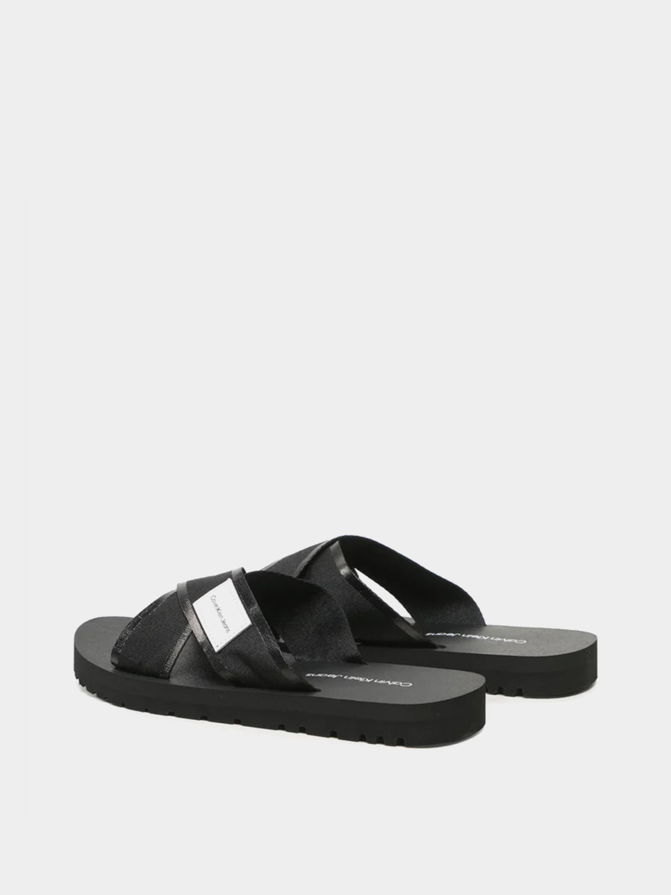 Шлепанцы Calvin Klein Crisscros Badge модель YM0YM00641-BDS Фото